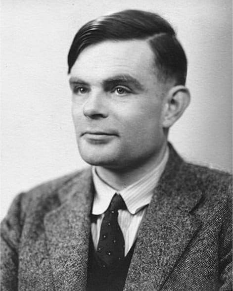 alan turing portrait